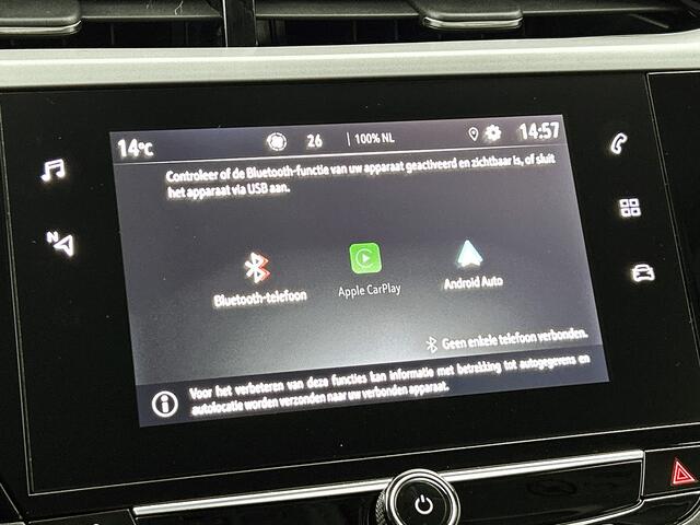 Opel e-Corsa Level 2 Edition 100KW / SOH 100% / 50 kWh Fase 3 / Airco-Ecc. / Cruise-ctr. / Apple Carplay Android / Apk 06-2027