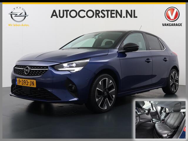 Opel e-Corsa 50kWh Leder Navi Apple Carplay Android Auto Stoel+Stuurverwarming Cruise Control Auto e-Launch Edition Led Lmv Bluetooth Privacy Glas Keyless Rijstrooksensor Origineel Nederlandse Auto SOH 89%