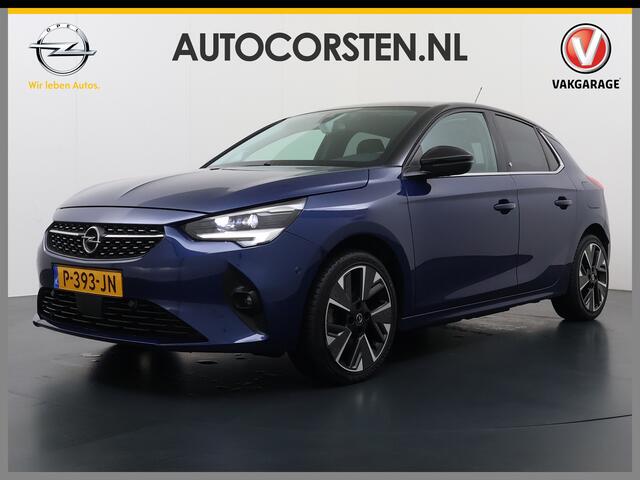 Opel e-Corsa 50kWh Leder Navi Apple Carplay Android Auto Stoel+Stuurverwarming Cruise Control Auto e-Launch Edition Led Lmv Bluetooth Privacy Glas Keyless Rijstrooksensor Origineel Nederlandse Auto SOH 89%
