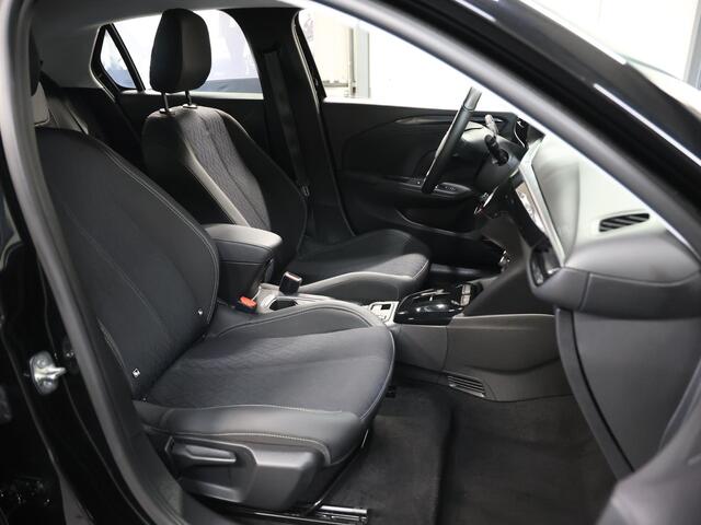 Opel e-Corsa Level 3 50kWh 136PK | 1ste eigenaar | ACCURAPPORT 96% | AppleCarPlay/AndroidAuto | Armsteun | Stoel/StuurVerwarming | Winterpakket | LEER/Stof | 17"LMV | Parkeersensoren | LED | AUTOMAAT | Isofix | Privacy Glass | Warmtepomp | LM Velgen |