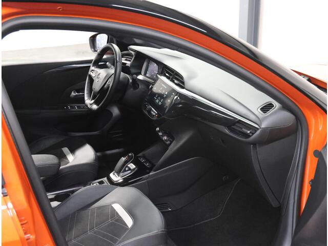 Opel e-Corsa Ultimate 50kWh 136PK | 1ste eigenaar | AppleCarplay/AndroidAuto | ACCU 95% | Glazen dak | LEER/Alcantara | Camera | Navigatie | matrixLED | Stuur/stoelverwarming | AUTOMAAT | Parkeersensoren | Two-Tone | Warmtepomp |Keyless | Isofix | Privacy Glass | Trek