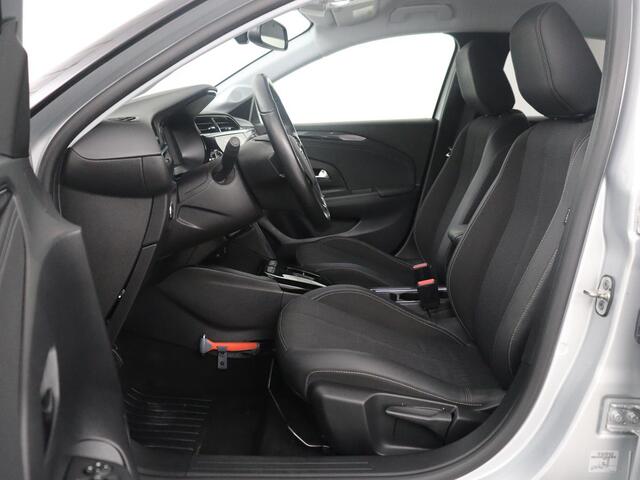 Opel e-Corsa Level 3 50 kWh | SOH 94,9% | Half leder | Cruise control | Lane assist | Park assist | Stoelverwarming | Climate control | Carplay | Navigatie