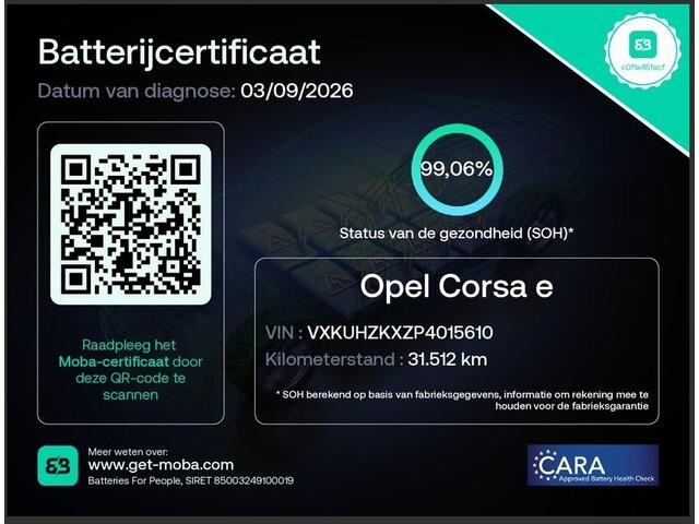Opel e-Corsa Corsa-e Auto e-Elegance