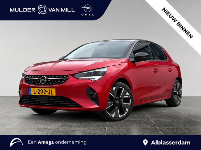 Opel e-Corsa Elegance 3-FASEN 50kWh 136pk | TWO-TONE! | 180° CAMERA | APPLE CARPLAY / ANDROID AUTO | NAVI PRO | CLIMA | ISOFIX | KEYLESS | DRAADLOOS LADEN |