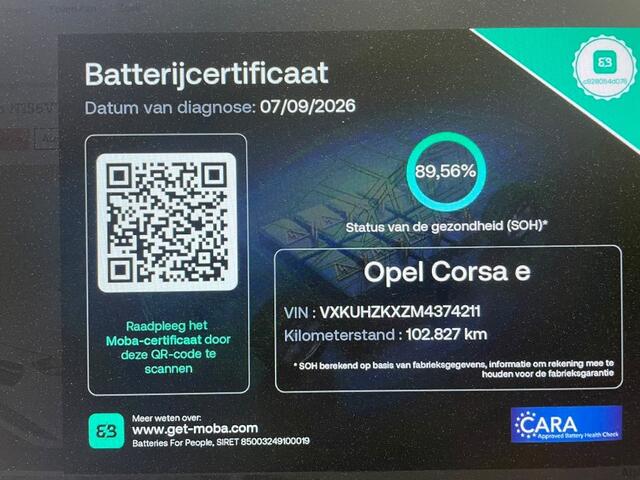 Opel e-Corsa Edition 3Fase. 50 kWh CLIMA / NAVI / CRUISE / CARPLAY / ANDROID / DAB+ / PDC