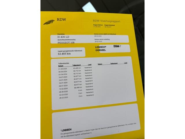 Peugeot 108 1.0 E-VTI Airco Multimedia USB Apple Android