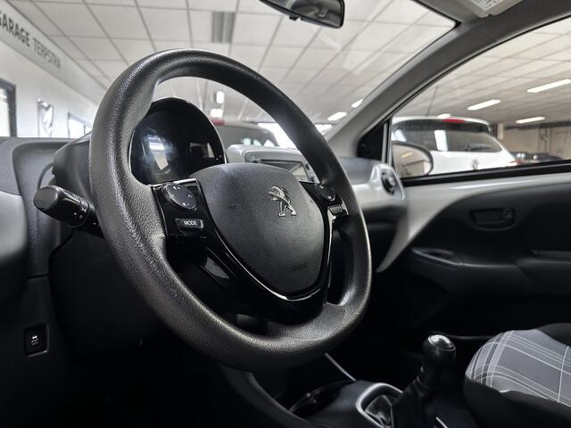 Peugeot 108 1.0 e-VTi Blue Lion /5-Drs! /Airco /Elek. ramen voor /C.V. afstand /Radio /Bluetooth /AUX & USB /Isofix /LED Dagrijverl. /Mistlampen.