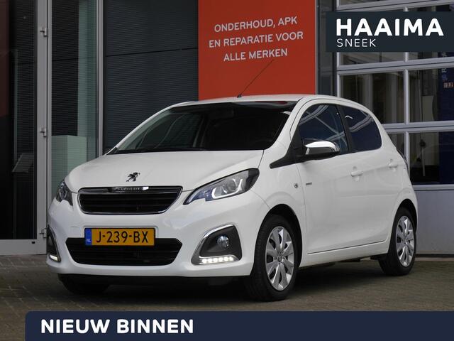 Peugeot 108 1.0 e-VTi Style | Airco | 5 deurs | Extra getint glas | Mistlampen | Elektrische ramen voor | Chrome spiegelkappen | Snelheidsbegrenzer
