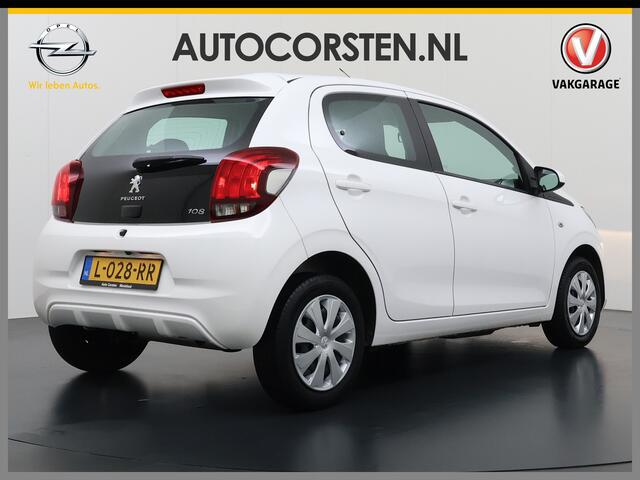 Peugeot 108 1.0 e-VTi 5Drs Airco Camera Navi* Apple Carplay Android Auto DAB Active Bluetooth Isofix Led Pack Techno 1e Eigenaar Origineel Nederlandse Auto