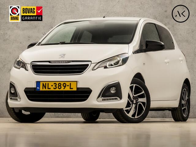 Peugeot 108 1.0 e-VTi Sport Automaat (CAMERA, LM VELGEN, SPORTSTOELEN, GETINT GLAS, BLUETOOTH, MULTIFUNCTIONEEL STUURWIEL, NIEUWE APK, NIEUWSTAAT)