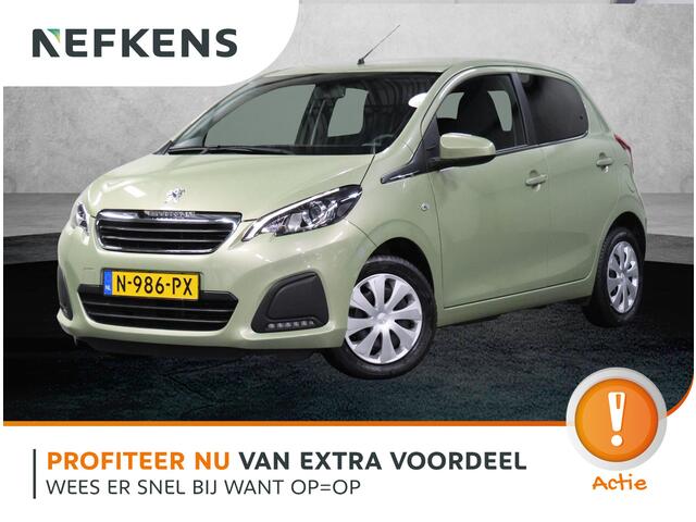Peugeot 108 1.0 e-VTi Active | 1ste eigenaar | Airco | Bluetooth | LED | Start/Stop Systeem | Buitenspiegels elektrisch verstel -en verwarmbaar | Isofix | Privacy Glass |