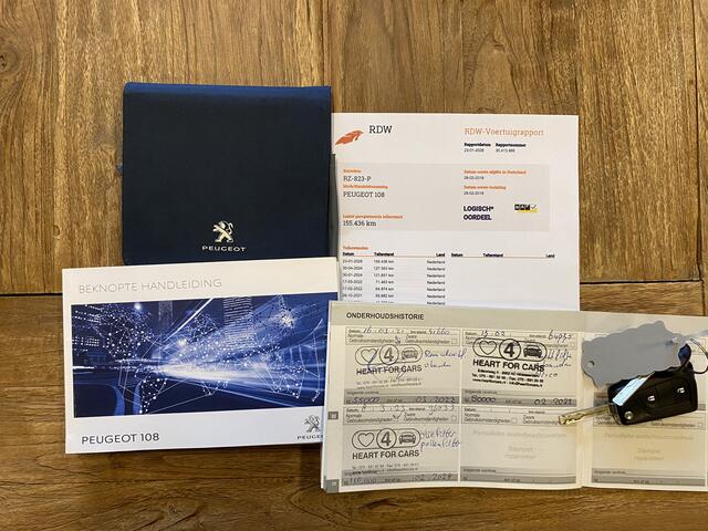 Peugeot 108 1.0 e-VTi Active 5-Drs, A/C, DAB+, Carplay, Cam. nw. APK - Inruil Mogelijk -