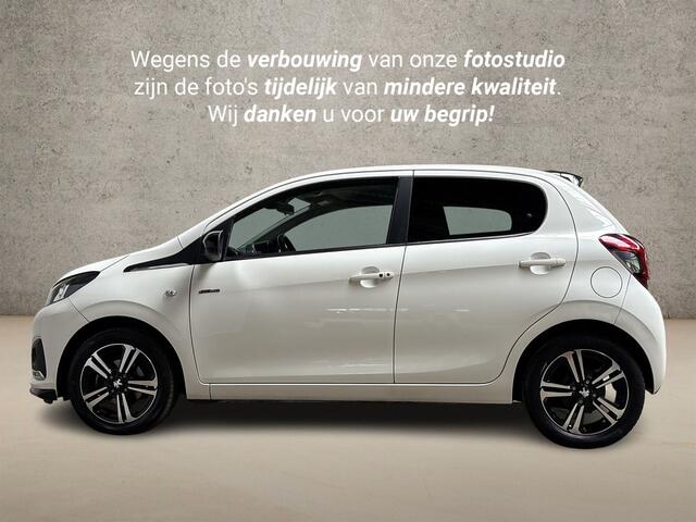 Peugeot 108 1.0 e-VTi GT-Line (NAVIGATIE, CLIMATE, LEDER, SPORTSTOELEN, KEYLESS START, CAMERA, GETINT GLAS, LM VELGEN, CRUISE, NIEUWSTAAT)