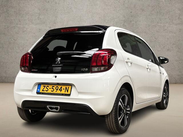 Peugeot 108 1.0 e-VTi GT-Line (NAVIGATIE, CLIMATE, LEDER, SPORTSTOELEN, KEYLESS START, CAMERA, GETINT GLAS, LM VELGEN, CRUISE, NIEUWSTAAT)
