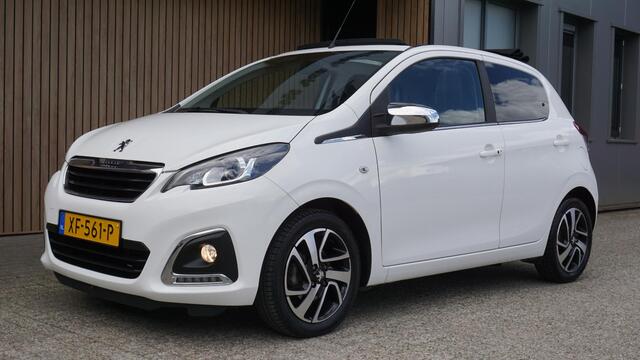 Peugeot 108 1.0 e-VTi 72pk Allure TOP! 5Drs Cabrio Automaat Groot Scherm Keyless Clima A-Camera 15inch LM NL auto! 68385km!