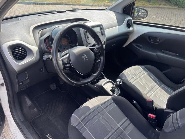 Peugeot 108 1.0 Benzine Automaat 2017 Wit 5-Deurs LED Airco
