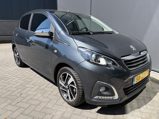 Peugeot 108 1.0 e-VTi Allure Airco - Achteruitrijcamera - Bluetooth - Led verlichting - Elektrische ramen - Licht metalen velgen 15 inch - Mistlampen voor - Stuur multifunctioneel - Start/ stop systeem - Centrale vergrendeling met afstandsbediening