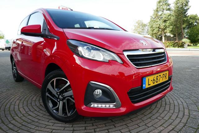 Peugeot 108 1.0 E-VTI ALLURE NAVI BIJ APP/ APPLE CARPLY ANDOIRD/ LICHTMETAAL 15 INCJ