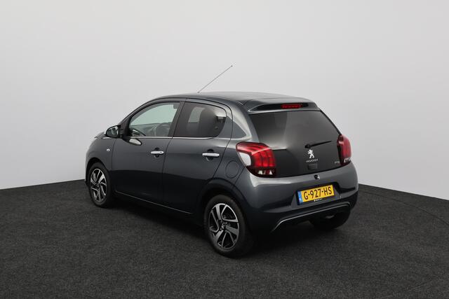 Peugeot 108 1.0 e-VTi Allure/ 5-Drs/ Camera/ Apple + Android/ Clima/ Media-Scherm/ Elek. pakket/ Isofix/ Bluetooth/ Multi. LEDER. Stuur/ Mistl./ 15'' LMV/ Chroom/ Extra getint glas.