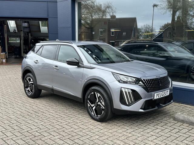 Peugeot 2008 1.2 Hybrid 145 PK Allure | 2025 Auto | Hybride Elektrisch rijden met Automaat | Parkeercamera 360 graden | Stoelverwarming | LED Verlichting | Navigatie via Telefoon | 17" Lichtmetalen Velgen | Cruise & Climate Control | Dode Hoek Bewaking |