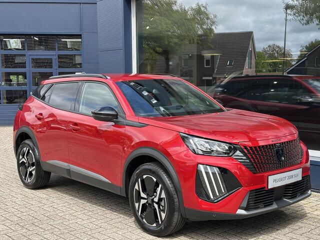 Peugeot 2008 1.2 Hybrid 145 PK Allure | 2025 Auto | Hybride Elektrisch rijden met Automaat | Parkeercamera 360 graden | Stoelverwarming | LED Verlichting | Navigatie via Telefoon | 17" Lichtmetalen Velgen | Cruise & Climate Control | Dode Hoek Bewaking |