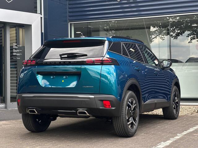 Peugeot 2008 1.2 Hybrid 136 Allure | Parkeercamera/-sensoren (voor/achter) | Adaptive Cruise Control | Navigatie | Apple Carplay/Android Auto | DAB | Draadloze telefoonlader | BLIS | Full LED |