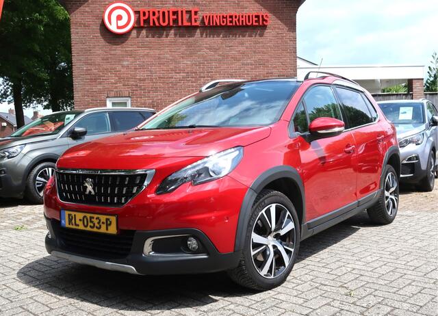 Peugeot 2008 1.2 benzine * AUTOMAAT * 110 Pk Allure * Navigatie * Panoramadak * Achteruitrij Camera * Climate & Cruise Control * 1/2 Lederen Interieur * Vingerhoets: Vierde Generatie Eersteklas Service !