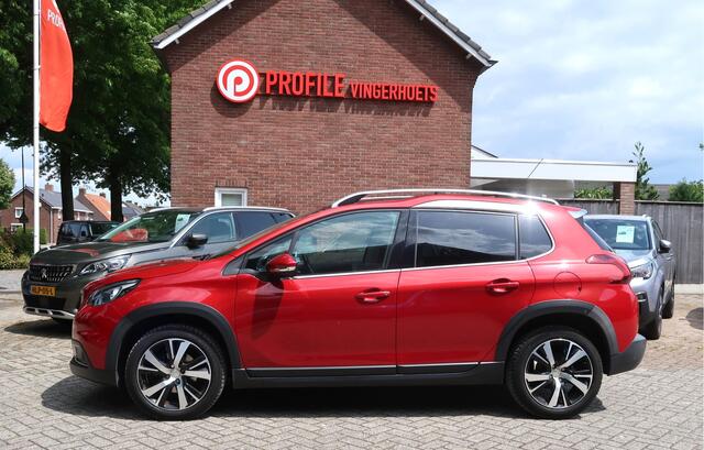 Peugeot 2008 1.2 benzine * AUTOMAAT * 110 Pk Allure * Navigatie * Panoramadak * Achteruitrij Camera * Climate & Cruise Control * 1/2 Lederen Interieur * Vingerhoets: Vierde Generatie Eersteklas Service !