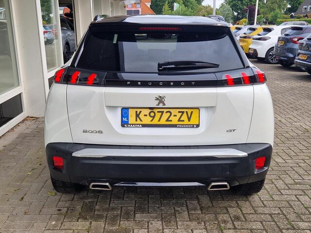 Peugeot 2008 1.2T Automaat 130pk GT Pack | Schuif kantel Dak | Navigatie | Climate & Adaptive Cruise Control | Achteruitrijd Camera / Dodehoek Sensoren |