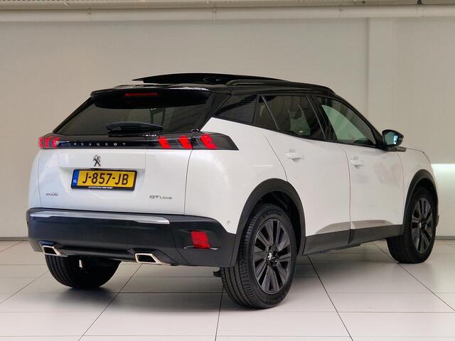 Peugeot 2008 1.2 PureTech 130pk EAT8 GT-Line Automaat | Glazen Schuifdak | Navigatie | Stoelverwarming | Achteruitrijcamera