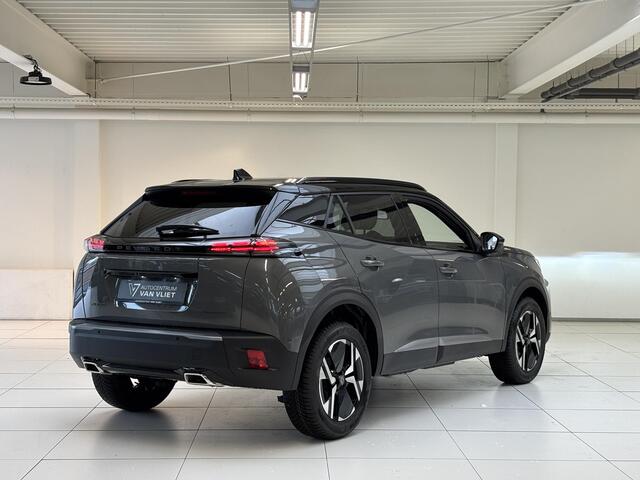 Peugeot 2008 1.2 Hybrid 145 GT Automaat | Elektrisch verstelbare bestuurdersstoel | Stoelverwarming | Massage | 4-seizoensbanden | 360 Camera | Navigatie | Adaptieve cruise control