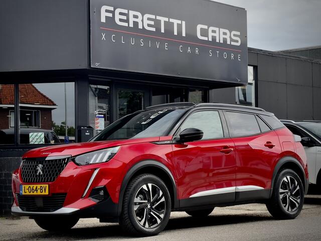 Peugeot 2008 1.2 AUT8 GT-LINE TWO-TONE PANODAK LEDER NAVI CAMERA LED LMV PDC