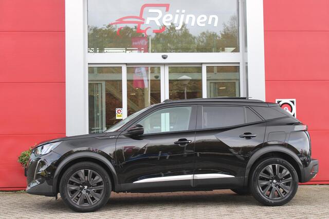 Peugeot 2008 1.2 155PK GT AUTOMAAT | PANORAMA SCHUIF / KANTELDAK | VOL LEDER | ELEKTRISCHE STOELVERSTELLING | MASAGE STOELEN | FOCAL PREMIUM HIFI | STOELVERWARMING | 18" LICHTMETALENVELGEN | DODEHOEK DETECTIE | KEYLESS ENTRY | CAMERA VOOR / ACHTER | ADAPTIVE CRUISE CO