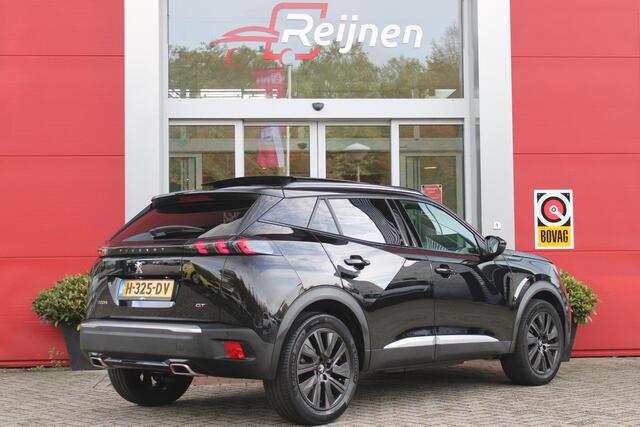 Peugeot 2008 1.2 155PK GT AUTOMAAT | PANORAMA SCHUIF / KANTELDAK | VOL LEDER | ELEKTRISCHE STOELVERSTELLING | MASAGE STOELEN | FOCAL PREMIUM HIFI | STOELVERWARMING | 18" LICHTMETALENVELGEN | DODEHOEK DETECTIE | KEYLESS ENTRY | CAMERA VOOR / ACHTER | ADAPTIVE CRUISE CO