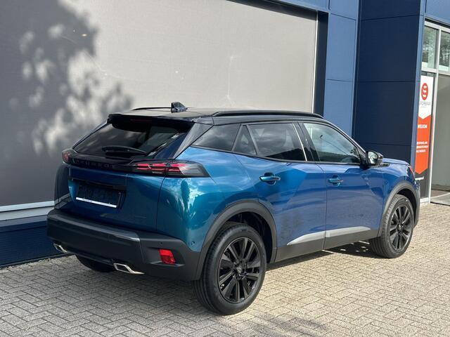 Peugeot 2008 1.2 Hybrid 145 PK GT Automaat | VOORRAAD DEAL met ¤5.000 Korting | Navigatie | Full LED Verlichting | Climate Control | Keyless Entry | Adaptieve Cruise Control | 360 Graden Camera | 18" Lichtmetalen Velgen | Hoge Zitpositie | Sportstoelen |