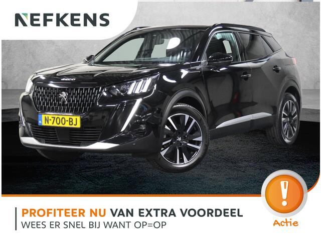 Peugeot 2008 130PK GT Pack | 1ste eigenaar | AUTOMAAT | Schuifkanteldak | LEER/Alcantara | Stoel verwarming | FOCALSOUND | Adaptive Cruise Control | Camera | Dodehoekdetectie | Sfeerverlichting | Isofix | Privacy Glass |