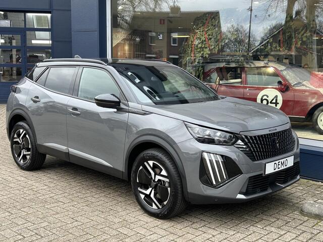 Peugeot 2008 1.2 Hybrid 145 PK GT | Automaat Hybride | Alcantara Bekleding | Stoelverwarming & Massage | Navigatie Via Telefoon | Parkeer Camera | Keyless Entry | Full LED Verlichting | Zwart Dak | Cruise Control Adaptief | Climate Control | Hoge Zitpositie.