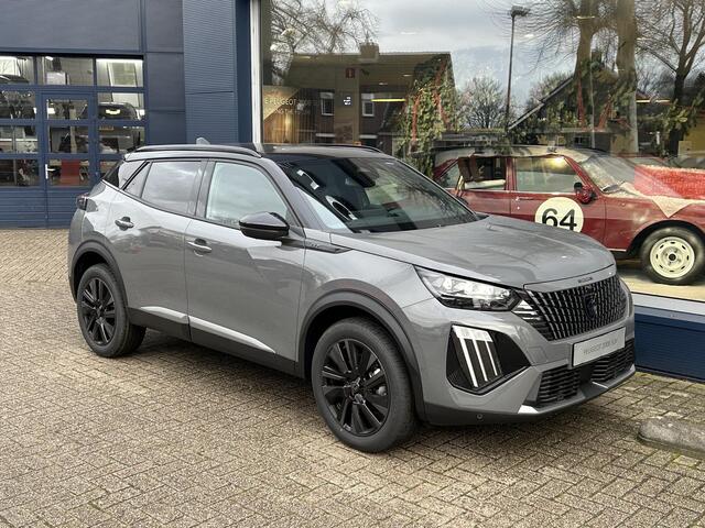 Peugeot 2008 1.2 Hybrid 145 GT | Automaat Hybride | VOORRAAD DEAL met ¤7.000 Korting | Panorama Schuif-/Kanteldak | Navigatie | 360 Graden Camera | Keyless Entry | Full LED Verlichting | Zwart Dak | Climate Control | 18" Lichtmetalen Velgen Evissa | Sportstoelen | Hog