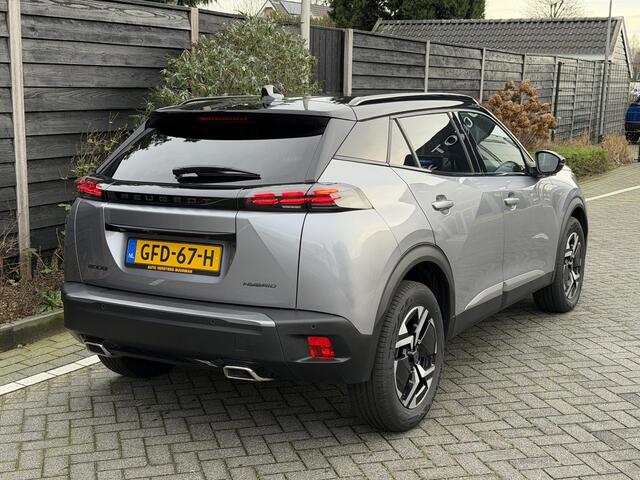 Peugeot 2008 GT 1.2 Hybrid 136PK e-DCS6 Automaat Navigatie, Achteruitrijcamera, Keyless, Parkeersensoren, Adaptieve Cruise Control, Apple Carplay, Android Auto
