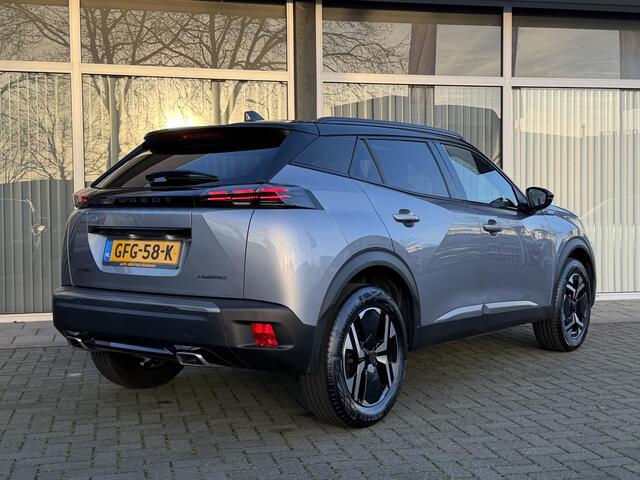 Peugeot 2008 GT 1.2 Hybrid 136PK e-DCS6 Automaat Navigatie, Achteruitrijcamera, Keyless, Parkeersensoren, Adaptieve Cruise Control, Apple Carplay, Android Auto