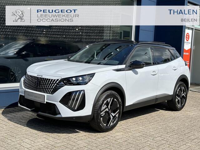 Peugeot 2008 1.2 Turbo 130 PK GT Automaat | Panoramadak | Lichtmetaal | Full LED Verlichting | Navigatie | Digitaal Dashboard | HD Camera | Keyless Entry | Climate Control | Cruise Control | Safety Pakket | Zwart Dak | Lichtmetalen Velgen |