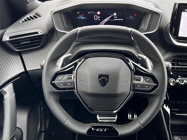 Peugeot 2008 Hybrid 145 GT / Nieuw, veel voordeel / tot 8 jaar Garantie / Elektr. schuifdak en bestuurdersstoel / Stoelverwarming / Camera 360° / Adapt. CC / Navi / Apple Carplay Android / 17" LM wielen / ook in grijs leverbaar