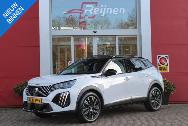 Peugeot 2008 1.2 145PK HYbrid GT | PANORAMISCH SCHUIF / KANTELDAK | NAVIGATIE | ADAPTIVE CRUISE CONTROL | DRAADLOOS APPLE CARPLAY / ANDOID-AUTO | DRAADLOOS LADEN | SFEER VERLICHTING | DODEHOEK DETECTIE | CAMERA VOOR / ACHTER | 18"EVISSA VELGEN | 3D COCKPIT | KEYLESS E