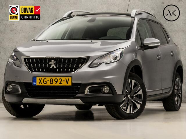 Peugeot 2008 1.2 PureTech Allure Sport Automaat (PANORAMADAK, APPLE CARPLAY, NAVIGATIE, CLIMATE, LEDER, GETINT GLAS, SPORTSTOELEN, PARKEERSENSOREN, LM VELGEN, TREKHAAK, NIEUWSTAAT)