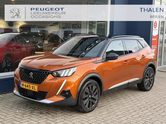Peugeot 2008 1.2 Turbo 130 PK GT-Line | Panorama Schuif-Kanteldak | Navigatie via Telefoon | Stoelverwarming | Cruise Control | Full LED Verlichting | Keyless Start | 18" Lichtmetalen Velgen EVISSA | Climate Control | Camera | Parkeersensoren |