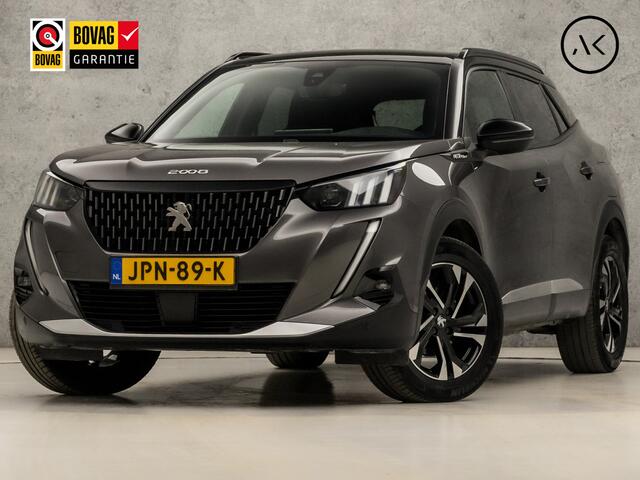 Peugeot 2008 1.2 PureTech GT-Line Automaat (APPLE CARPLAY, GROOT NAVI, 360 CAMERA, KEYLESS, SFEERVERLICHTING, LEDER, GETINT GLAS, TREKHAAK, LED KOPLAMPEN, NIEUWE APK, NIEUWSTAAT)