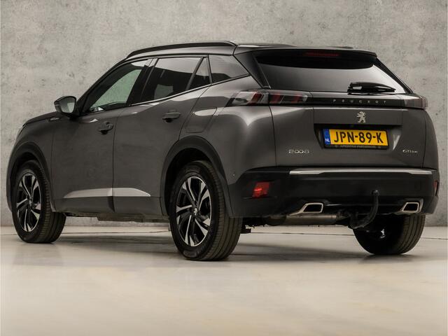 Peugeot 2008 1.2 PureTech GT-Line Automaat (APPLE CARPLAY, GROOT NAVI, 360 CAMERA, KEYLESS, SFEERVERLICHTING, LEDER, GETINT GLAS, TREKHAAK, LED KOPLAMPEN, NIEUWE APK, NIEUWSTAAT)