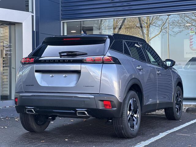 Peugeot 2008 1.2 Hybrid 145 GT | Alcantara | Stoelmassage/-verwarming | Keyless Entry/Start | Full LED | Climate Control | Adaptive Cruise Control | Apple Carplay/Android Auto | Navigatie | Draadloze telefoonlader | Dodehoek | Parkeercamera/-sensoren |