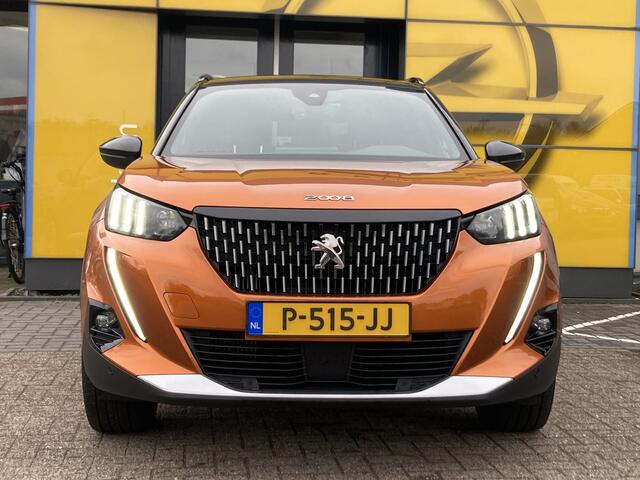 Peugeot 2008 1.2 PureTech GT Pack 155pk Automaat | Navigatie | Dealer onderhouden | Adaptive Cruise control | Camera | Parkeersensoren | Trekhaak | Keyless Entry + Start | 18" LMV