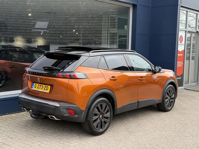Peugeot 2008 1.2 Turbo 130PK GT-Line | Panorama Schuif-Kanteldak | Navigatie via Telefoon | Trekhaak 1200KG | Cruise Control | Dodehoek detectie | Full LED Verlichting | Keyless Start | 18" Lichtmetalen Velgen EVISSA | Climate Control | Camera | Parkeersensoren |